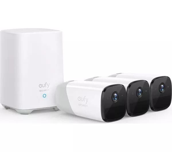 EUFY Cam 2 Pro 2K WiFi Security Camera System - 3 Cameras