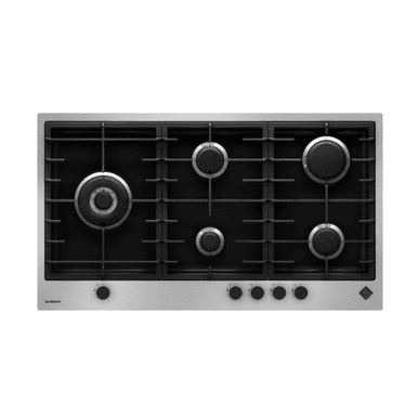 De Dietrich 90cm 5 Zones Gas Hob - Inox | DPE4929XF