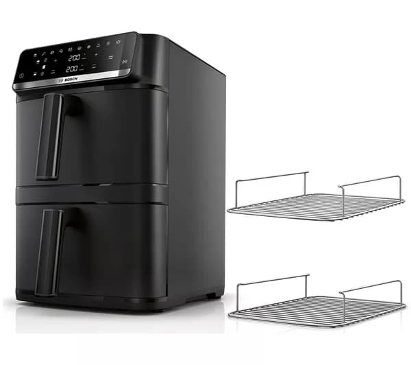 BOSCH Series 6 MAFD661B4G Double-Stack Drawer Air Fryer - Black