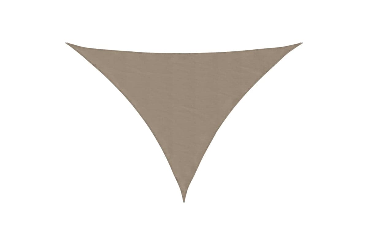 Vidaxl 135459 Sunshade Sail Oxford Fabric Triangular 4x5x6.4 M Taupe