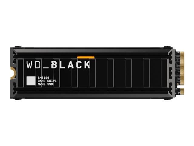 SANDISK - WD_BLACK SN8100 WDS200T1XHM-00CMT0 - SSD - encrypted - 2 TB - internal - M.2 2280 - PCI Express 5.0 x4 (NVMe) - TCG Opal Encryption 2.02 - integrated heatsink