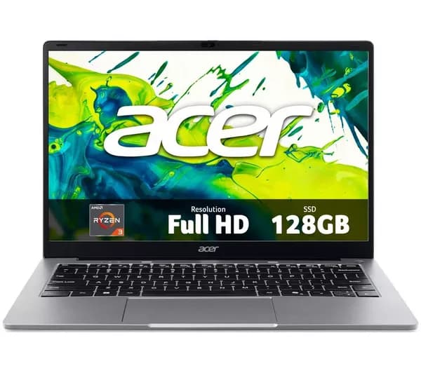 ACER Aspire Lite 14" Laptop - AMD Ryzen 3, 128 GB SSD, Grey