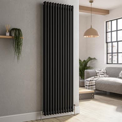 Reggio Vertical Double Column Traditional Radiator