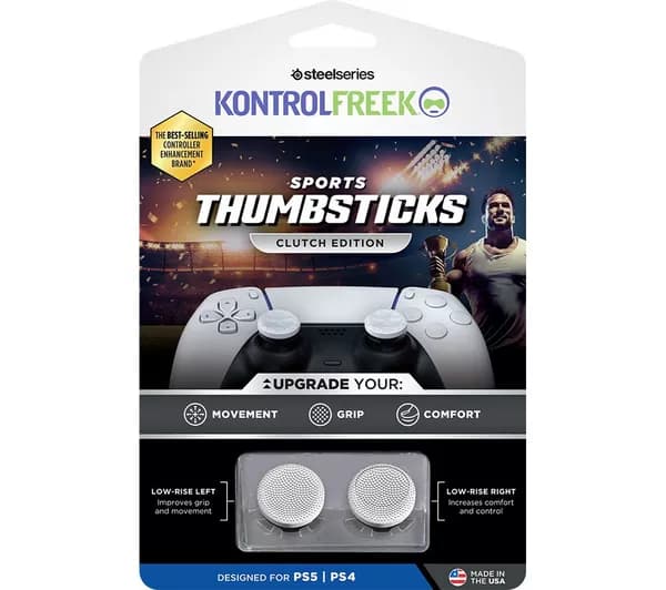 KONTROL FREEK Sports Thumbsticks for PS5 - Clutch White