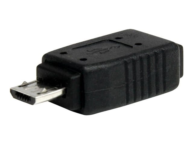 STARTECH.COM - StarTech Micro USB to Mini USB 2.0 Adapter M/F - Micro to Mini USB Adapter - Mini USB Adapter - Micro USB to Mini USB (UUSBMUSBMF) - USB adapter - Micro-USB Type B to mini-USB Type B