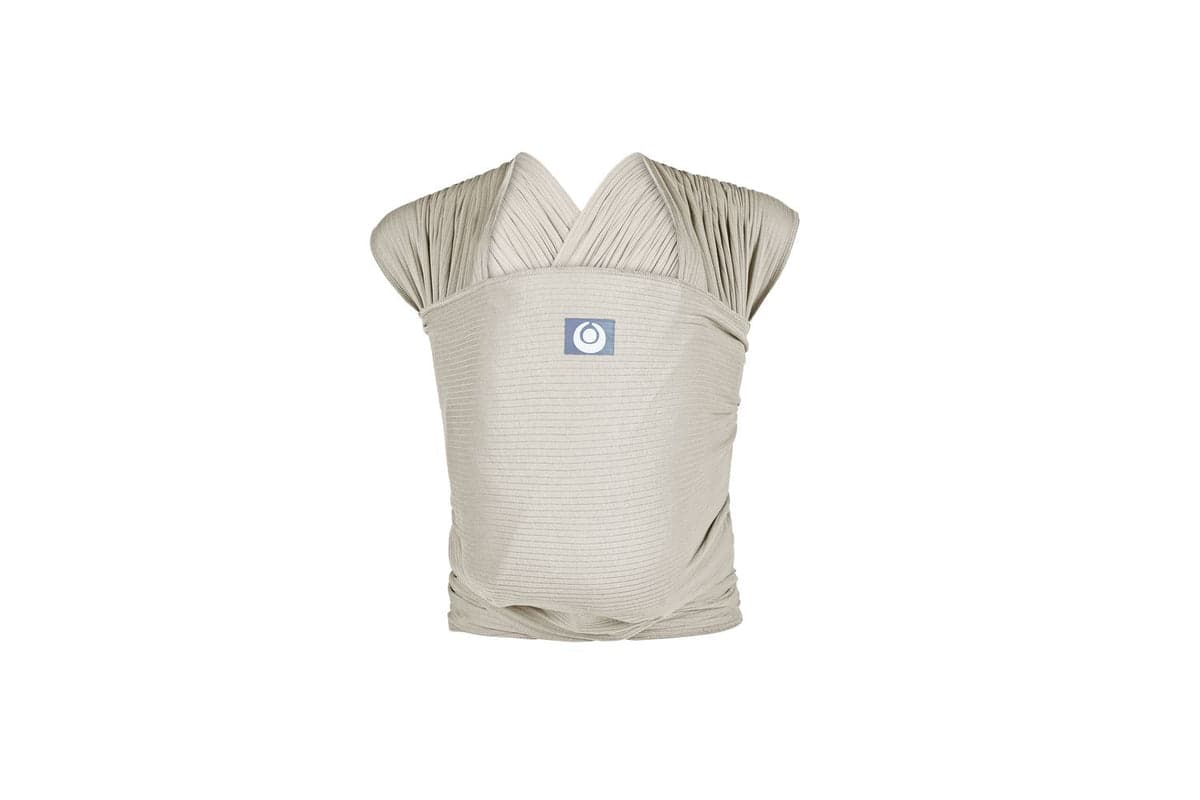 Stretchy Baby Wrap Organic Corduroy Ecru