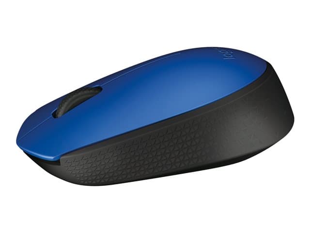 LOGITECH - M171 - mouse - 2.4 GHz - black, blue