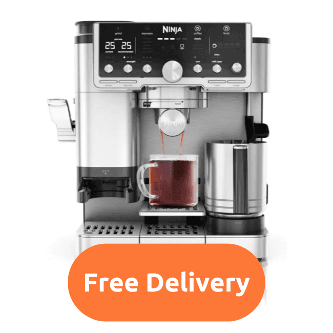 Ninja Luxe Café Pro Series Coffee Machine - Black and Steel | ES701UK