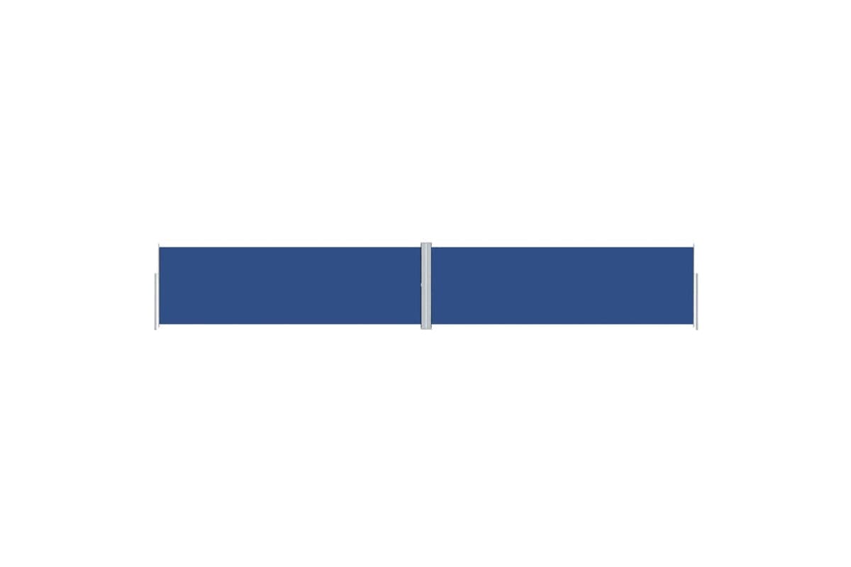 vidaXL 318034 Retractable Side Awning Blue 160x1000cm