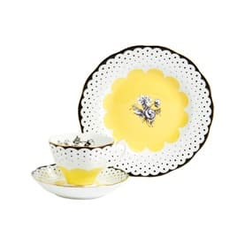 100 Years Wanda 1920 Three-Piece Teacup, Saucer & Plate Set