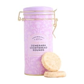 Demerara Shortbread Rounds in Tin 150g