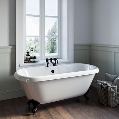 Park Royal Freestanding Double Ended Roll Top Bath