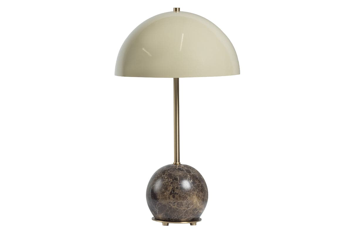 Vita Ceramic Table Lamp | Sage/Brown