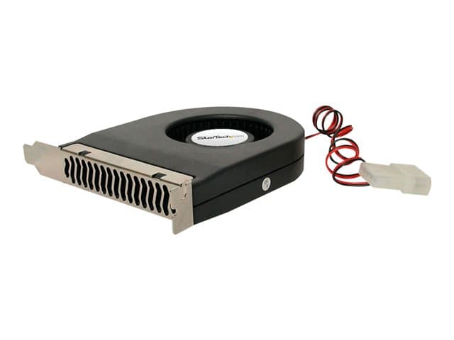 Startech Expansion Slot Rear Exhaust Cooling Fan with LP4 Connector (FANCASE)