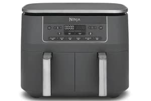 Ninja 6-in-1 Dual Zone Air Fryer | DZ300UK | Gun Metal Grey