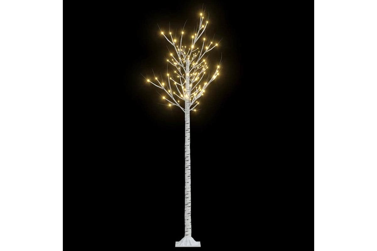 Vidaxl Christmas Tree 200 Leds 18 M Warm White Willow Indoor Outdoor