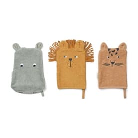 Three-Pack Sylvester Safari Washcloths