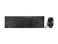 Cherry - DW 9500 SLIM - keyboard and mouse set - QWERTY - UK - grey, black Input Device