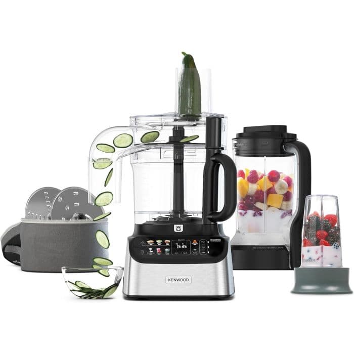 Kenwood FDM73850SS, Food Processor, Black/Chrome