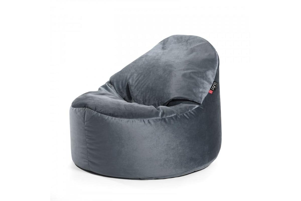 Qubo | Cuddly 80 | Fresh Fit Bean Bag | Quartz