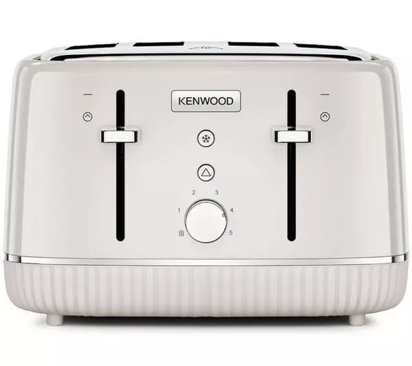 KENWOOD Elegancy TFP10.A0CR 4-Slice Toaster - Cream