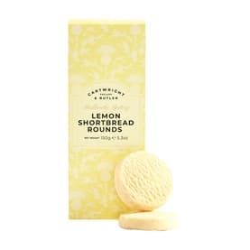 Lemon Zest Shortbread Rounds in Carton 150g