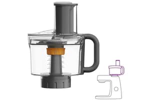 Kenwood Food Processor | Grey/Clear