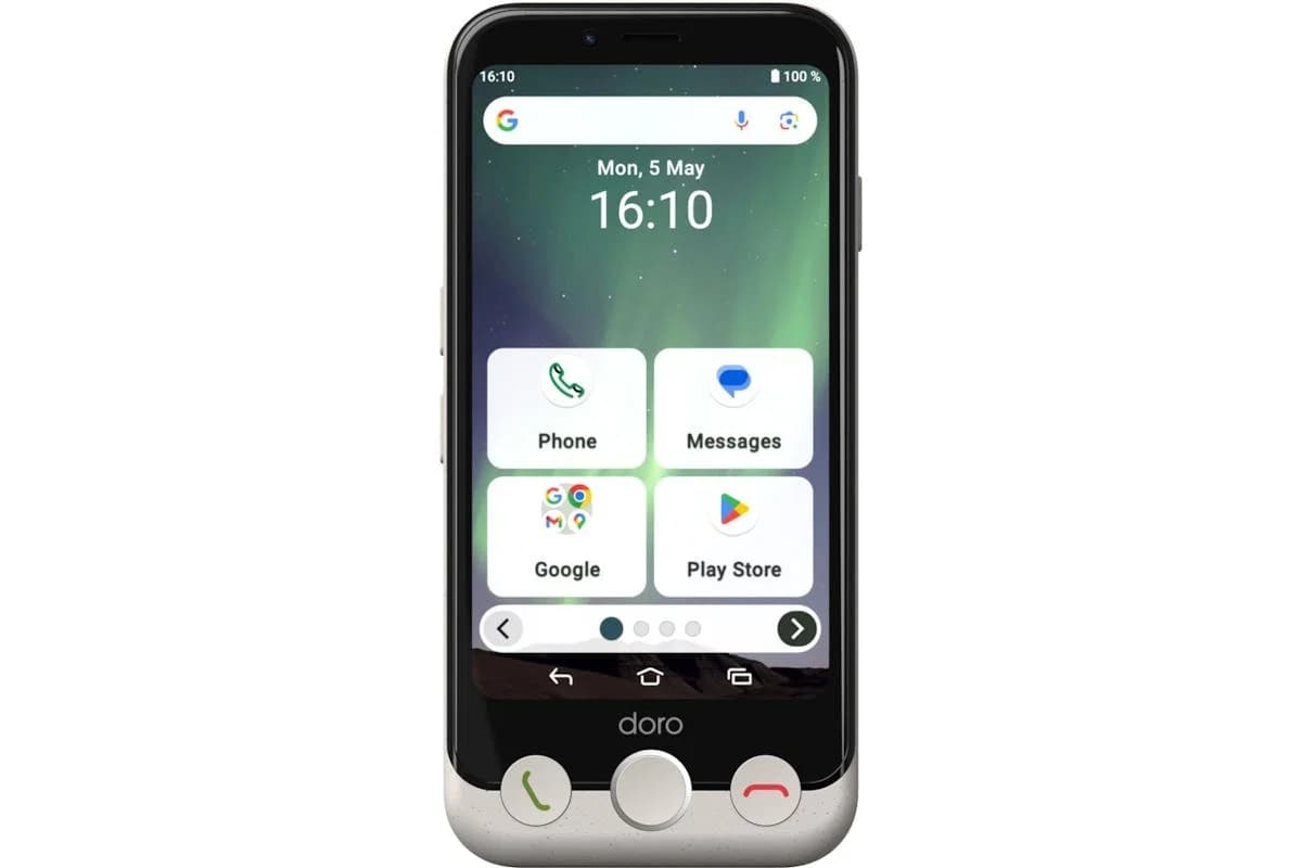 Doro Aurora A10 Bne Oemsf | Compact Smartphone | 4.5 Inch Screen