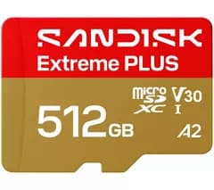 SANDISK Extreme Plus Class 10 microSDXC Memory Card - 512 GB