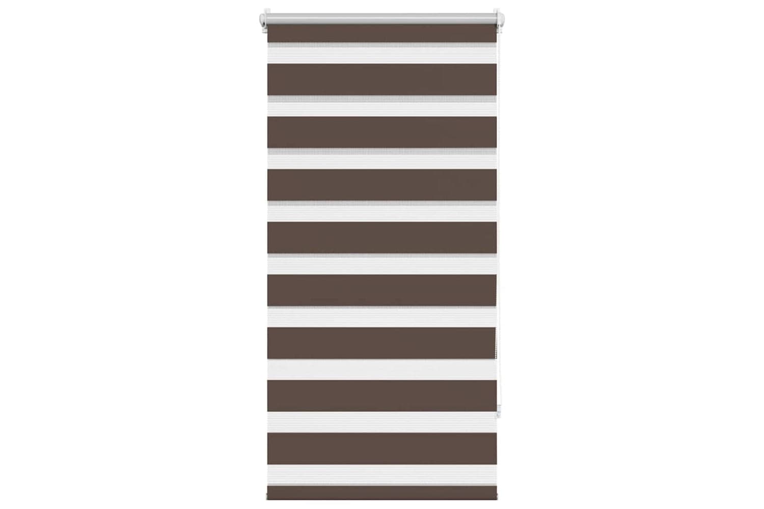 Vidaxl Zebra Blind 80 X 150 Cm Coffee