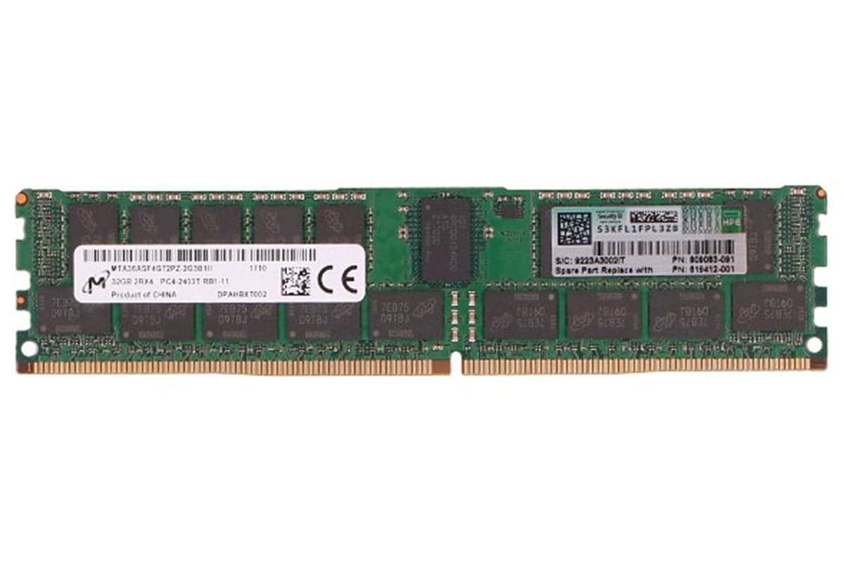 Hewlett Packard Enterprise SPS-MEMORY DIMM 32GB PC4-2400T-R 2Gx4