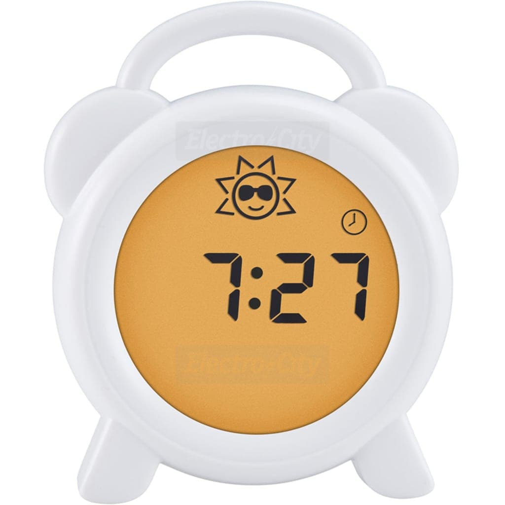 Alecto BC-100 Sleep Trainer Night Light Alarm Clock | White