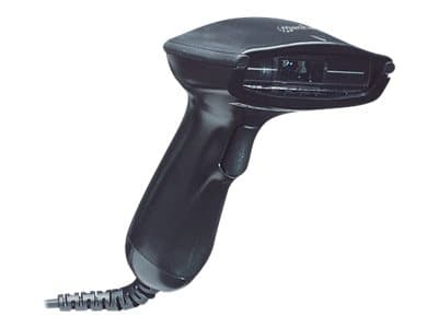 Manhattan Long Range CCD Handheld Barcode Scanner, USB, 500mm Scan Depth, Cable 1.5m, Max Ambient Light 30,000 lux (sunlight), Black, Three Year Warra