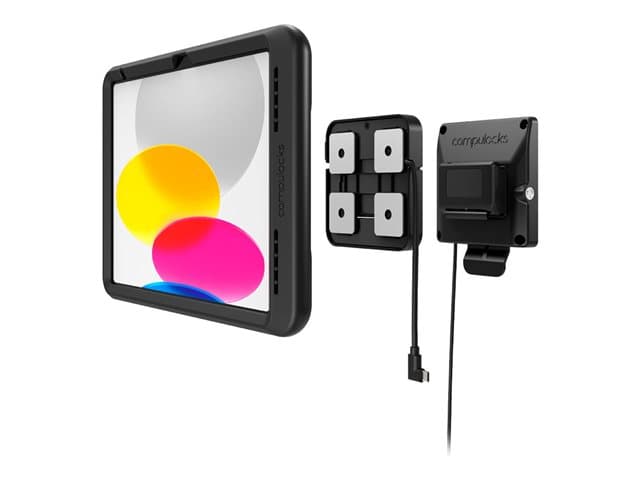Compulocks - iPad 10th-11th (A16) Gen PowerMove Black - Mounting component (enclosure) - for tablet - black - screen size: 10.9" - for Apple 10.9-inch iPad Wi-Fi, Wi-Fi + Cellular