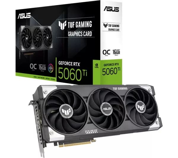 ASUS GeForce RTX 5060 Ti 16 GB TUF Gaming OC Graphics Card