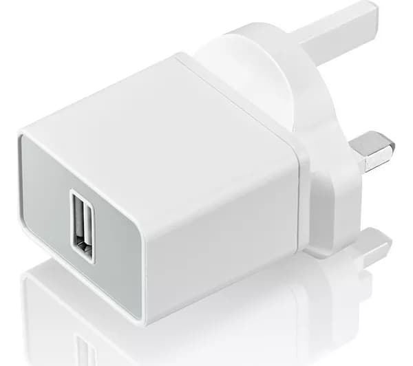 GOJI G24AMWH23 12 W Universal USB Plug Charger - White