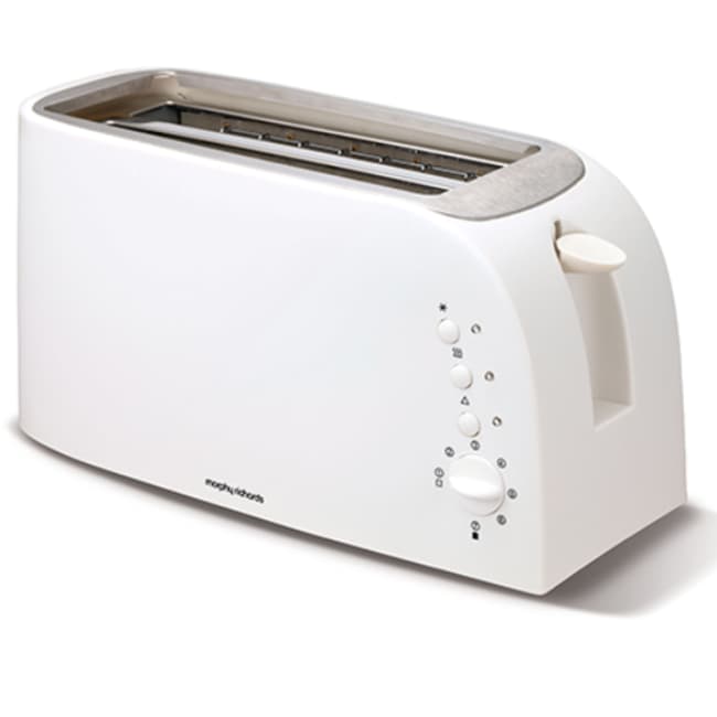 Morphy Richards Essentials 4 Slice Toaster | White | 980607