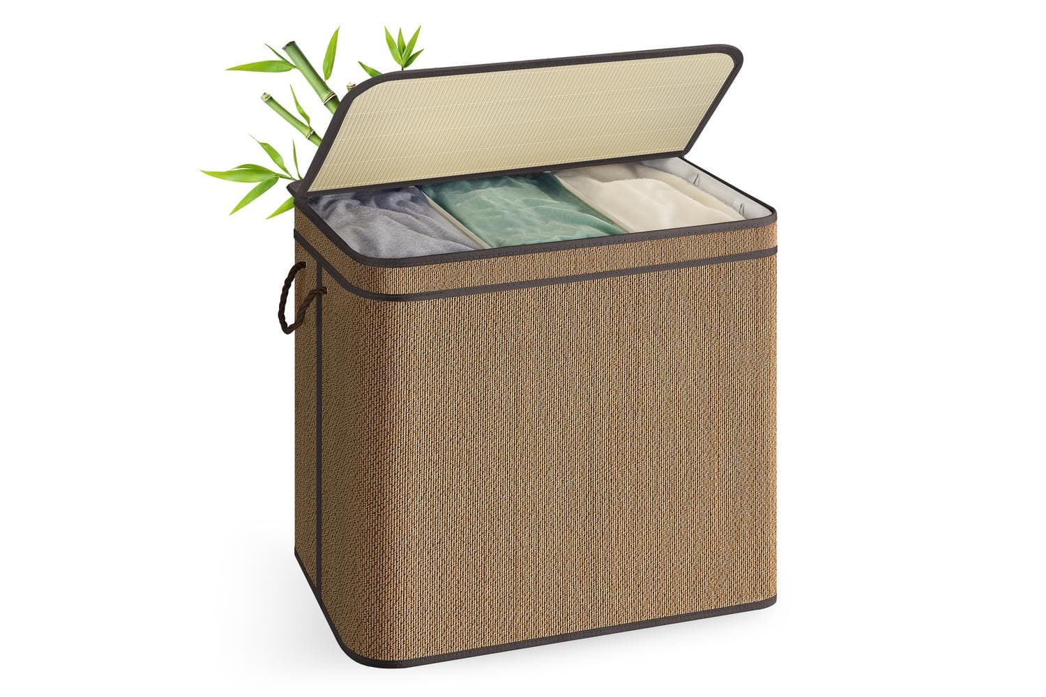 Laundry Hamper | Laundry Basket | Bamboo | Large