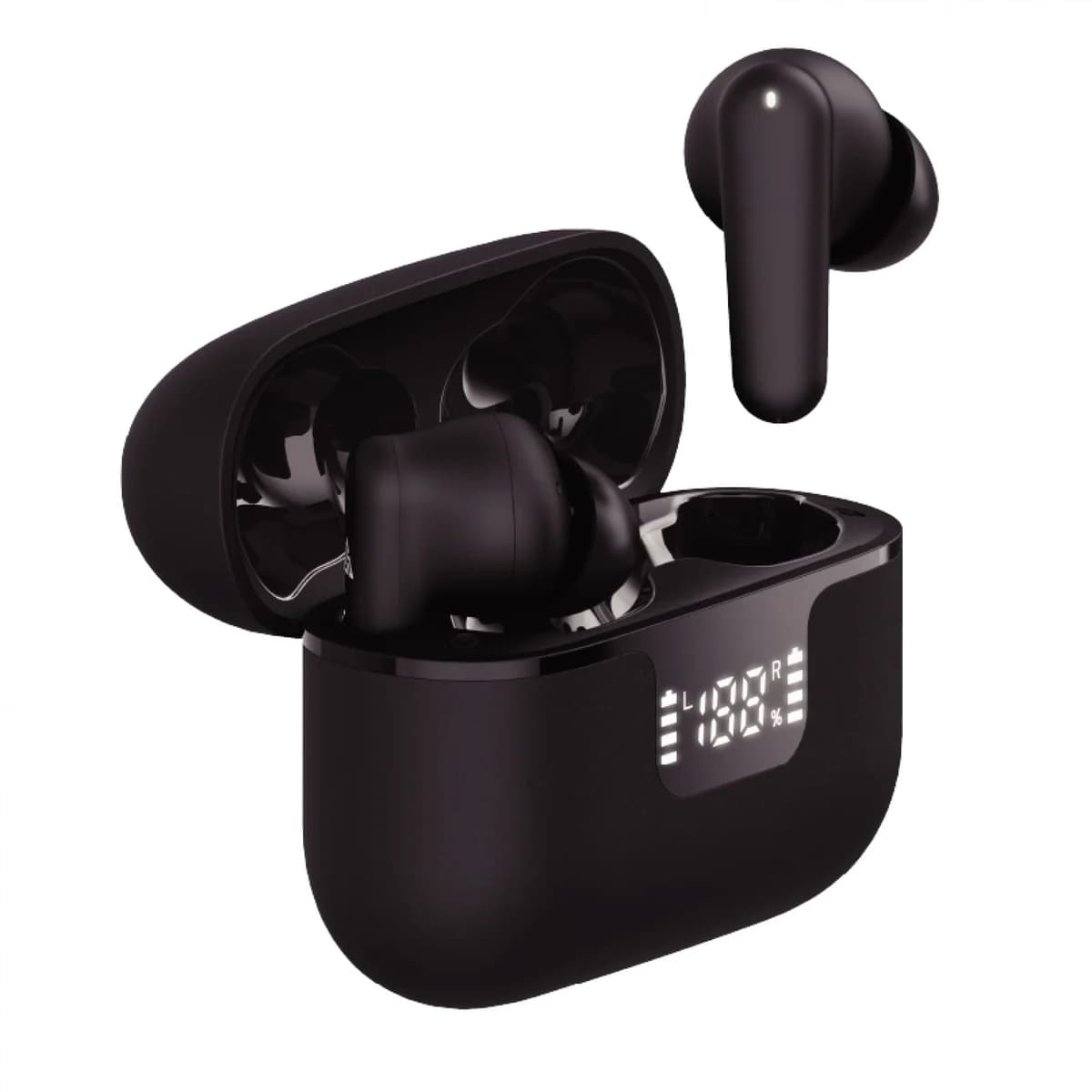 Groov-e Vibe Buds ANC True Wireless Earphones Black | GVTW11BK