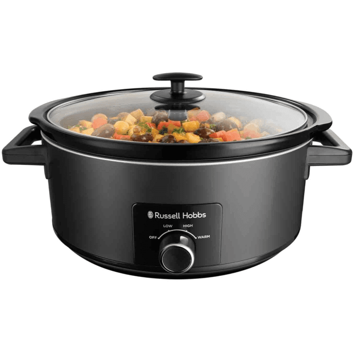 Russell Hobbs 27720, 7L, Slow Cooker, Black