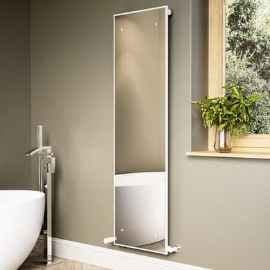 Tanami Vertical Single Panel Mirrored Radiator