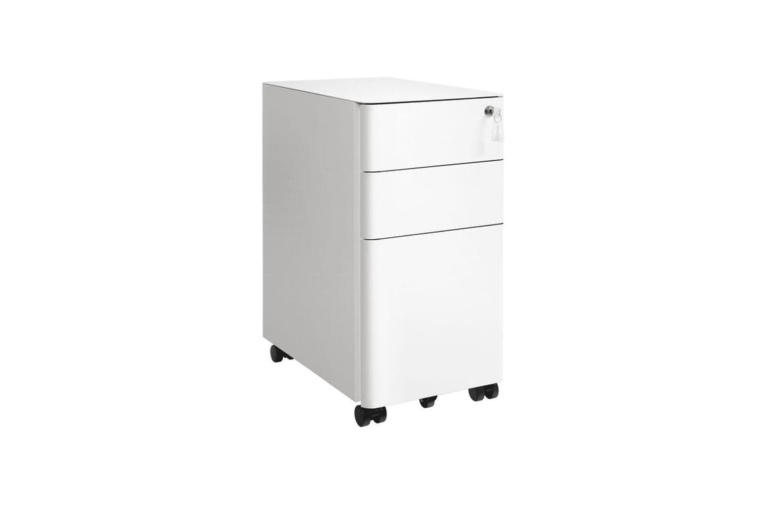 Songmics OFC030W01 Office Cabinet with Wheels and Lock