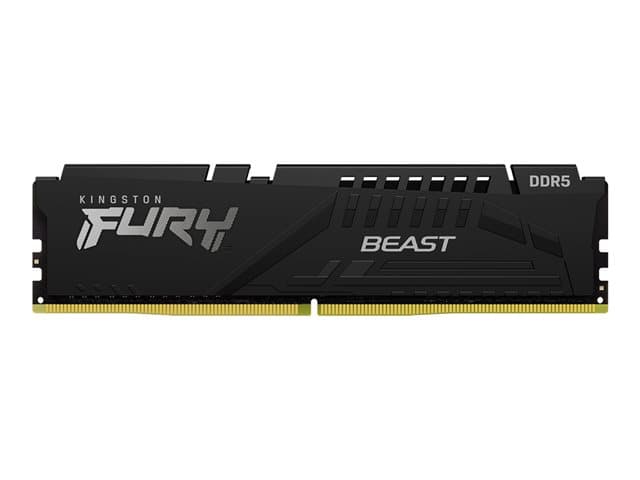 KINGSTON - FURY Beast - DDR5 - kit - 32 GB: 2 x 16 GB - DIMM 288-pin / PC5-41600 - unbuffered