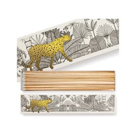 Cheetah in White Jungle Match Box