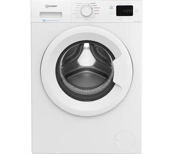 INDESIT Push&Go IP 846 PUSH&GO UK 8 kg 1400 Spin Washing Machine - White