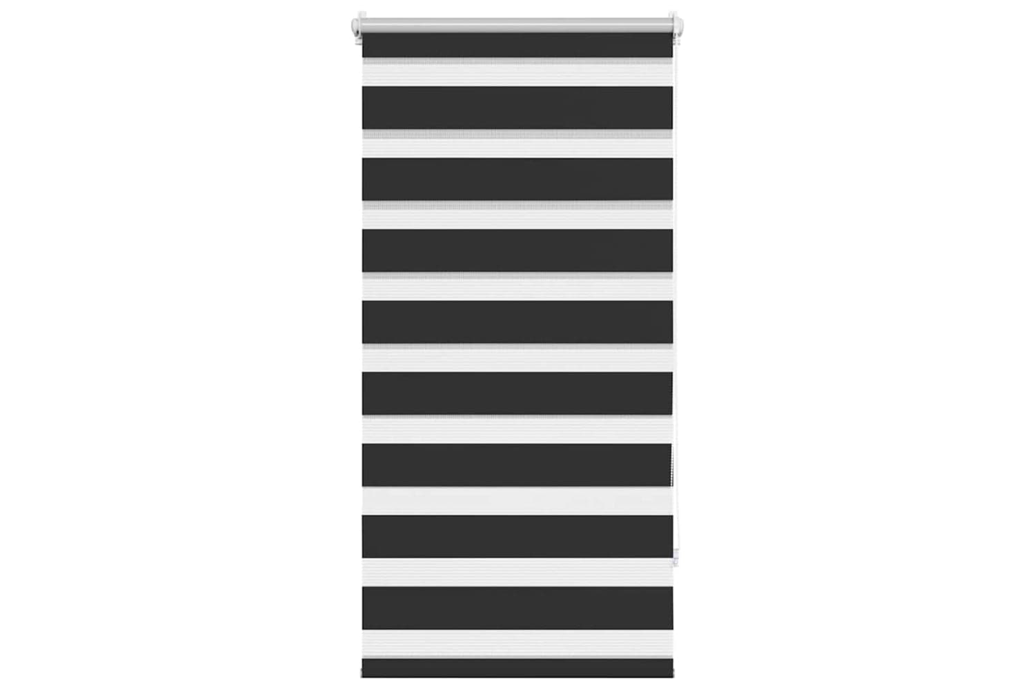 vidaXL 240192 Zebra Blind 60 X 120cm Black