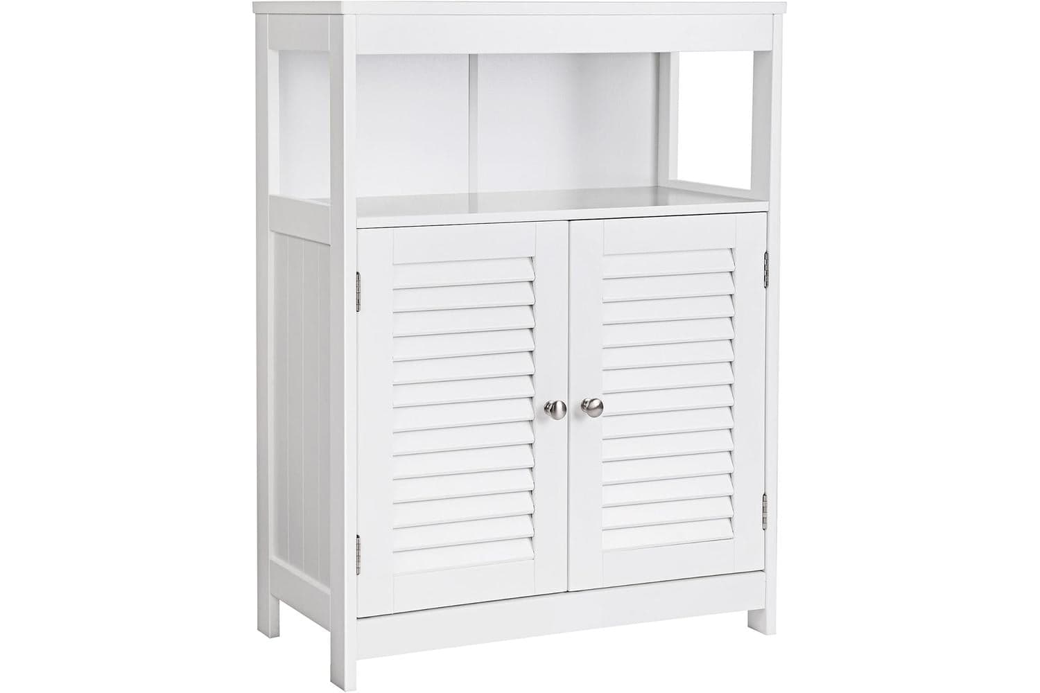 Vasagle Freestanding Bathroom Cabinet with Shelf | White