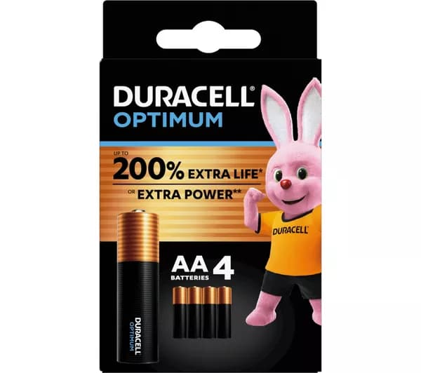 Duracell Optimum AA Alkaline Battery