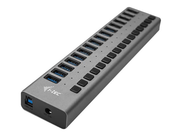 I-TEC - USB 3.0 Charging HUB 16 port + Power Adapter 90 W - hub - 16 ports