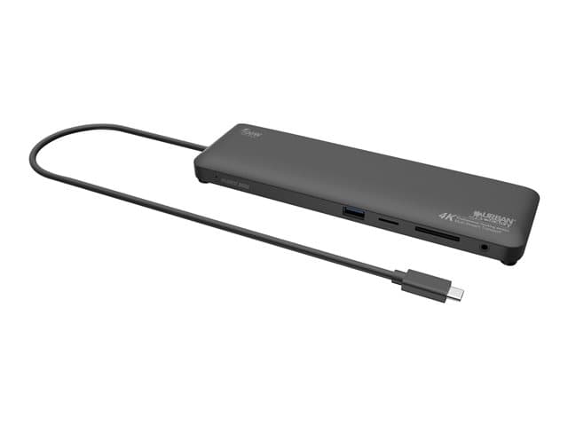 URBAN FACTORY - Urban Factory Hubee Mini - docking station - USB-C - VGA, HDMI, DP - 1GbE